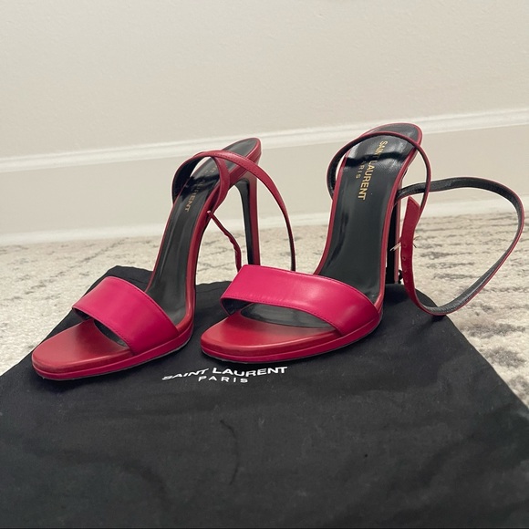 YSL Heels Pink and red 38 - Picture 10 of 10